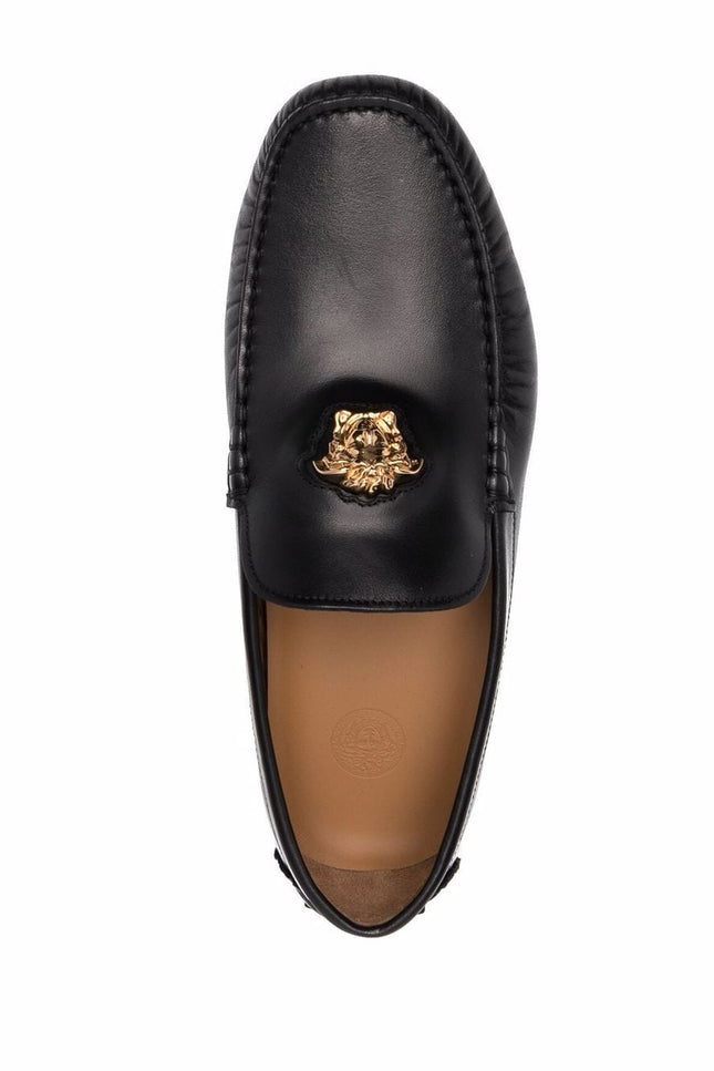 Versace Flat Shoes Black