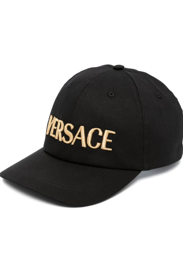 Versace Hats Black