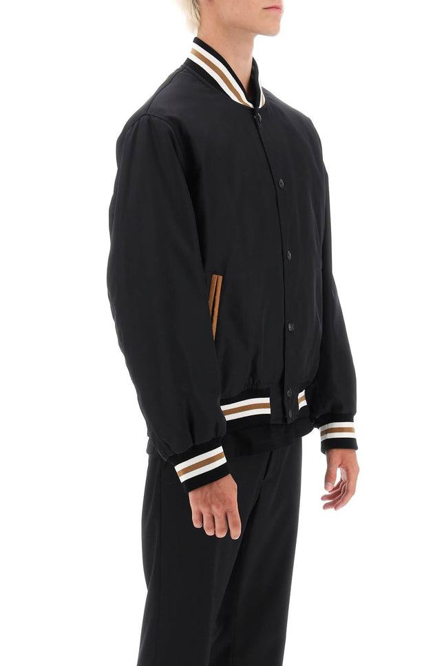 Versace medusa flame nylon bomber jacket-men > clothing > jackets > bomber jackets-Versace-Urbanheer