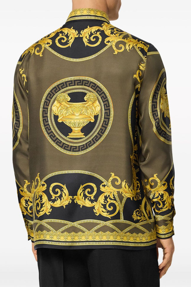 Versace Shirts Golden