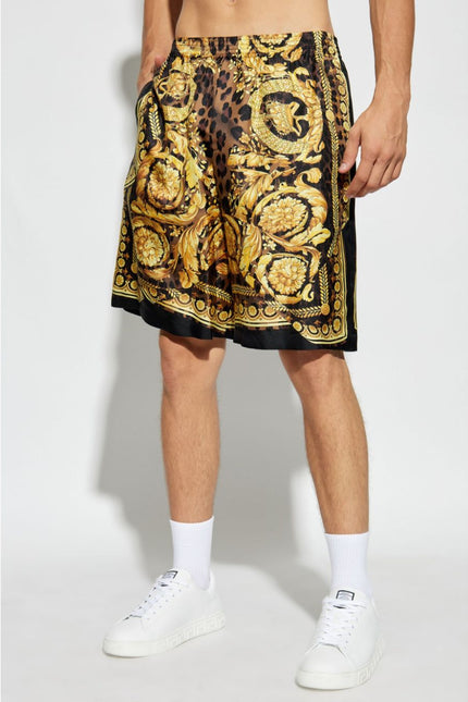 Versace Shorts Golden