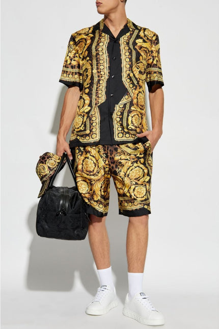 Versace Shorts Golden