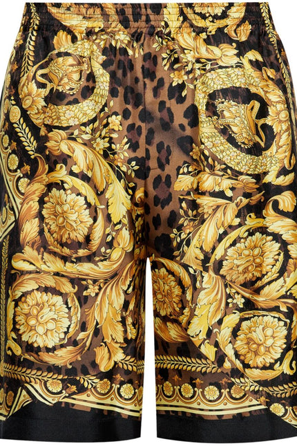 Versace Shorts Golden