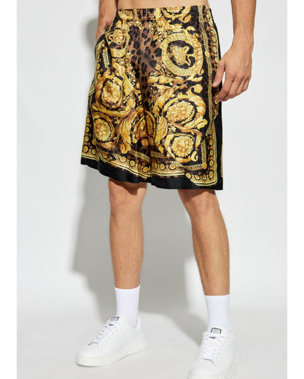 Versace Shorts Golden