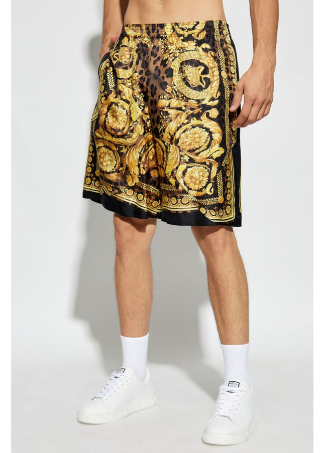 Versace Shorts Golden