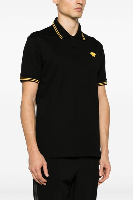 Versace T-shirts and Polos Black