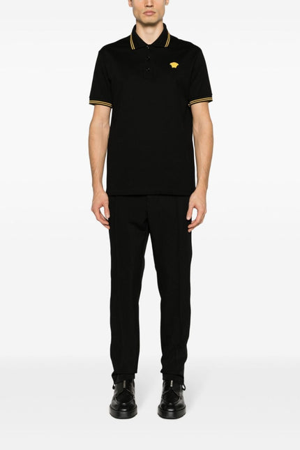 Versace T-shirts and Polos Black