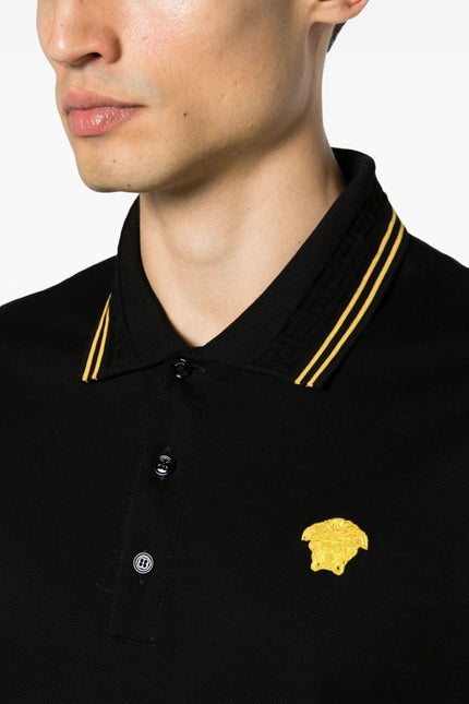 Versace T-shirts and Polos Black