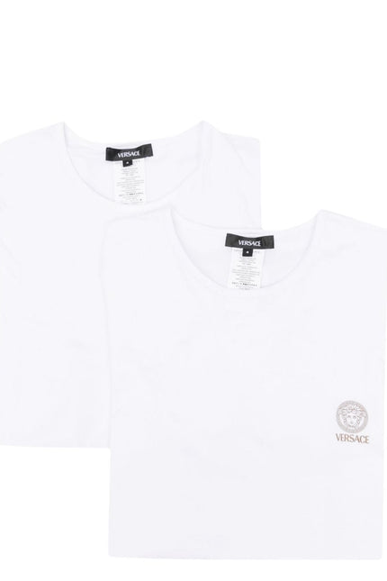 Versace T-shirts and Polos White