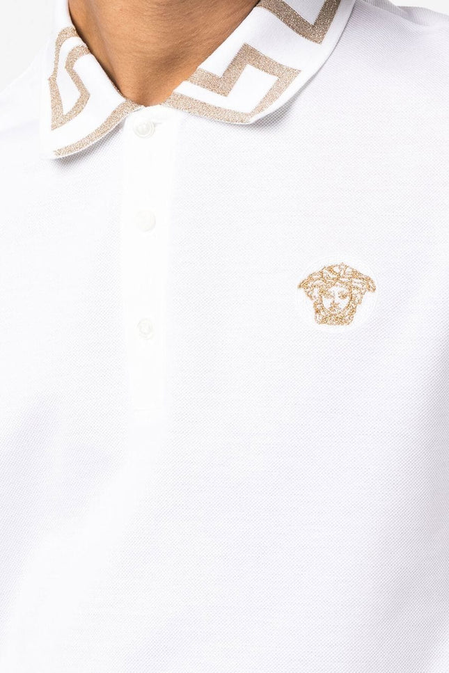 Versace T-Shirts And Polos White