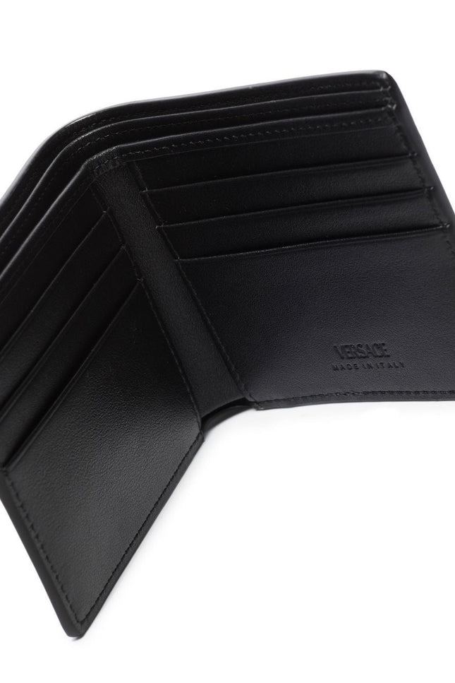 Versace Wallets Black