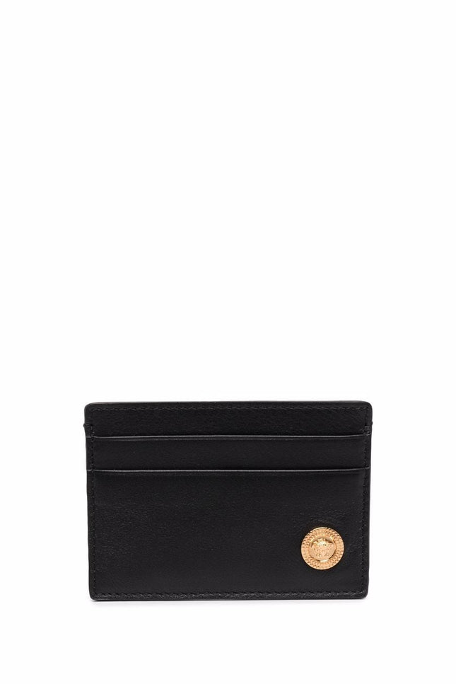 Versace Wallets Black