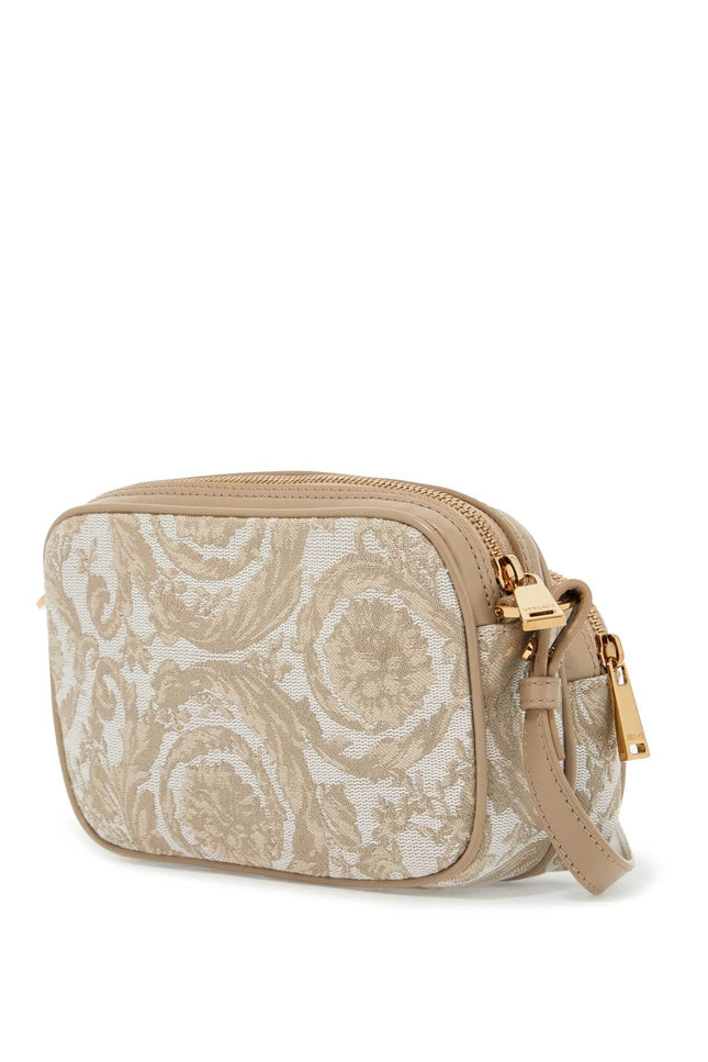 Versace baroque messenger bag - Beige