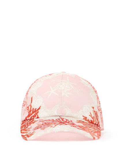 Versace baroque sea baseball cap