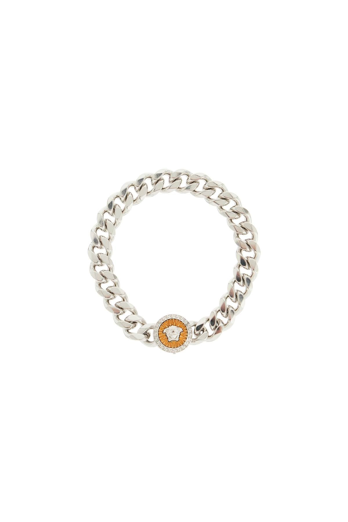 Versace "chain bracelet with medusa charm - Silver