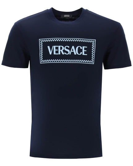 Versace embroidered logo t-shirt