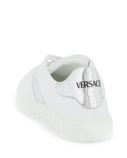 Versace greek pattern sneakers