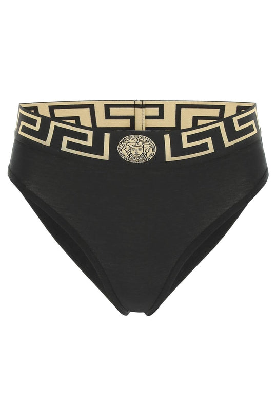 Versace high-waisted intimate slip for