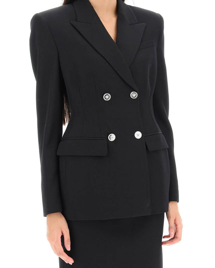 Versace hourglass double-breasted blazer