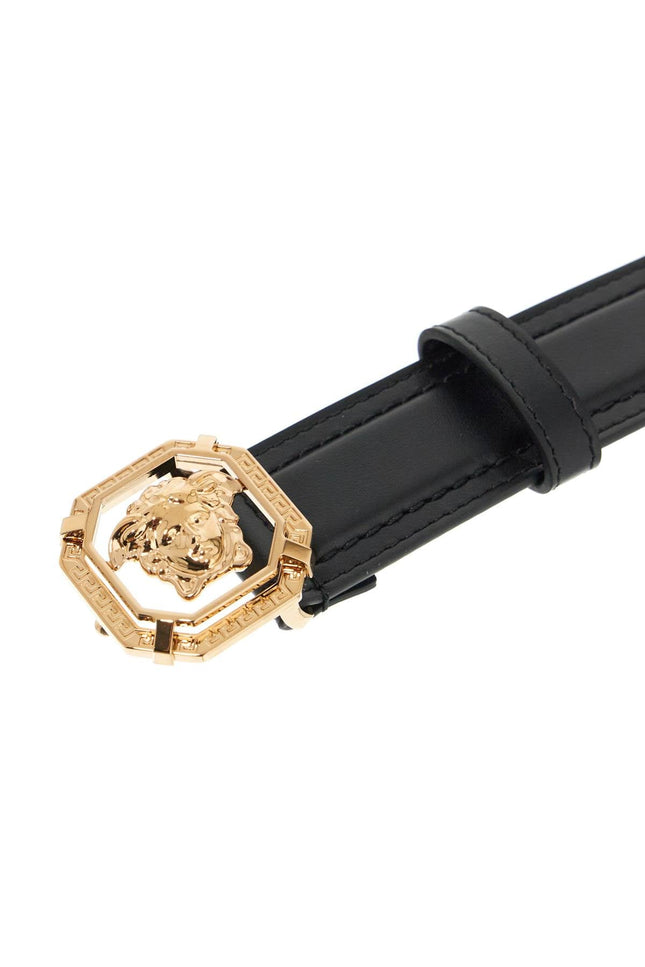 Versace "leather medusa belt with