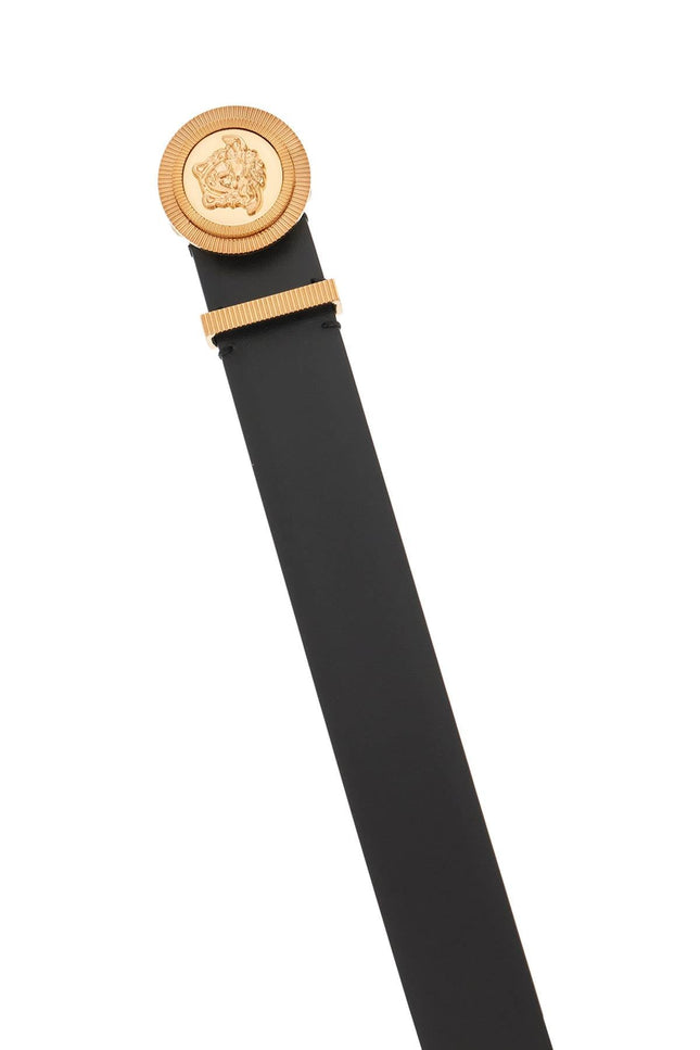 Versace medusa biggie leather belt