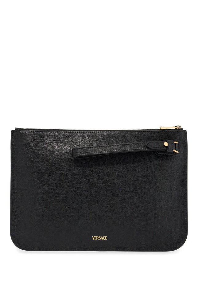 Versace medusa pouch - Black