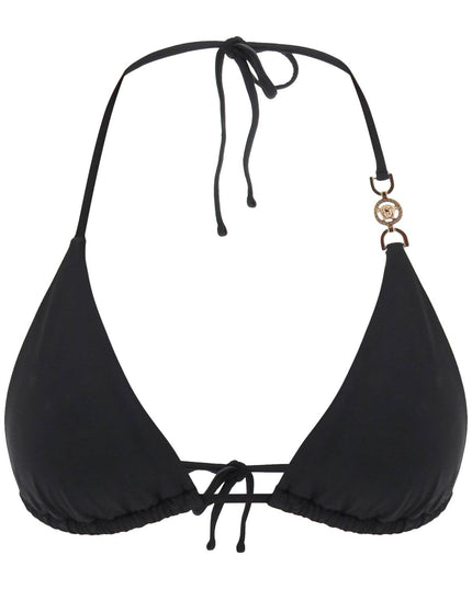 Versace medusa triangle bikini top