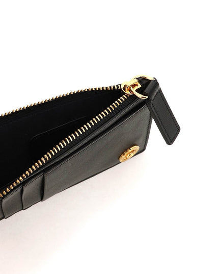 Versace medusa zipped cardholder