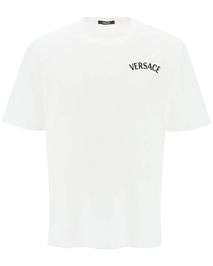 Versace milano stamp crew-neck t-shirt