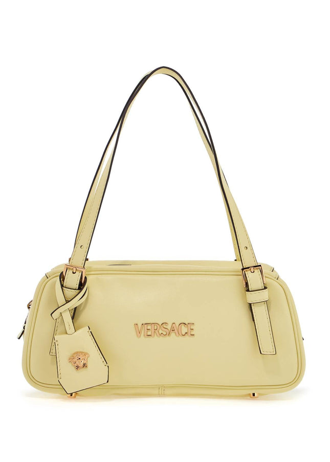 Versace nappa leather bowling bag