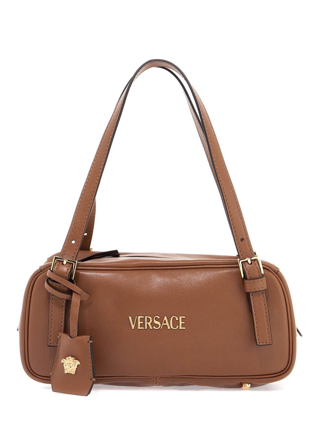 Versace nappa leather bowling bag