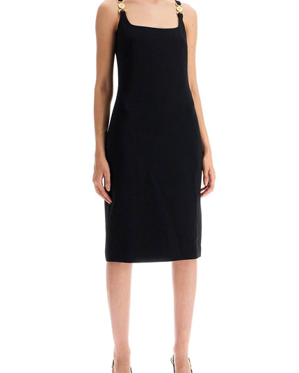 Versace stretch cady sheath dress