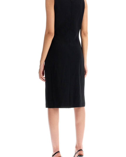 Versace stretch cady sheath dress