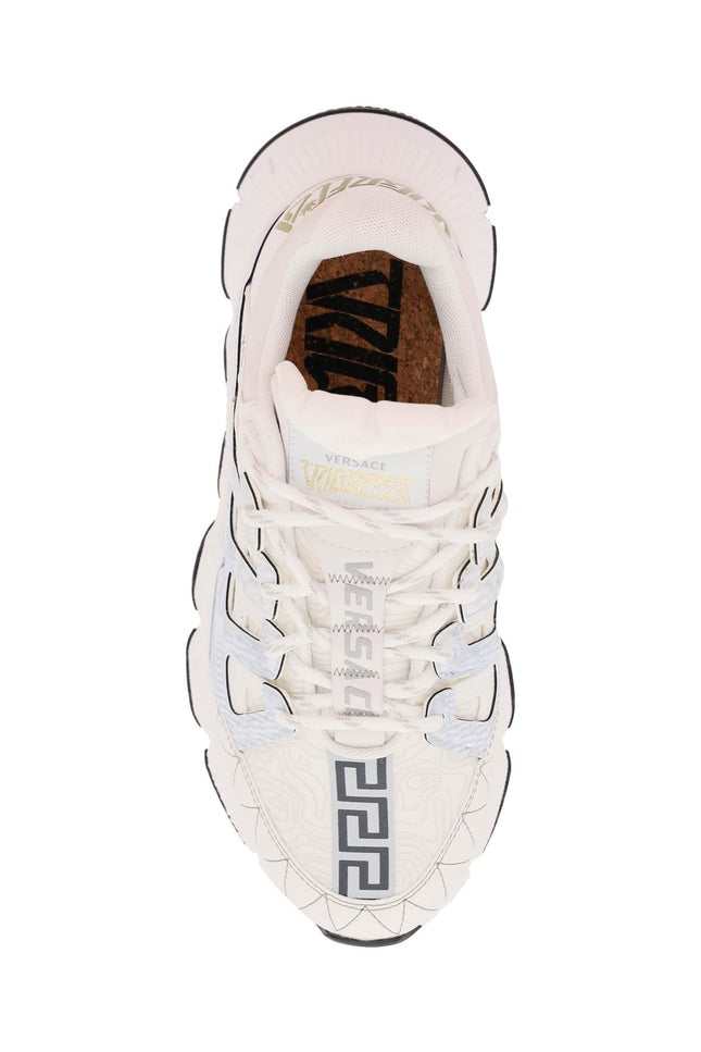 Versace trigreca sneakers - White