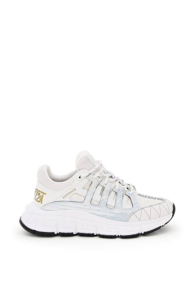 Versace trigreca sneakers - White