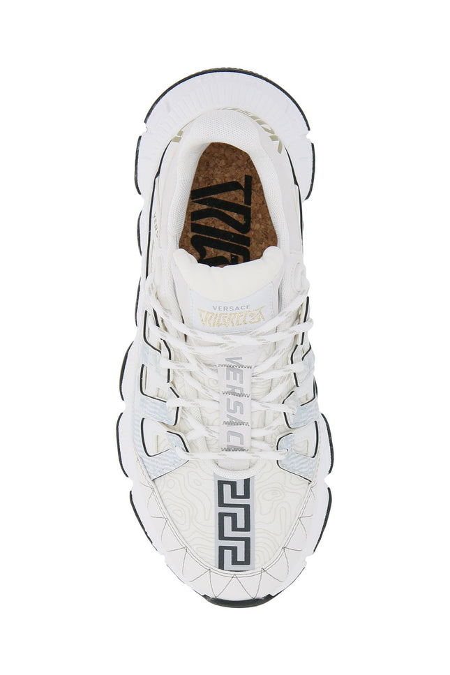 Versace trigreca sneakers - White