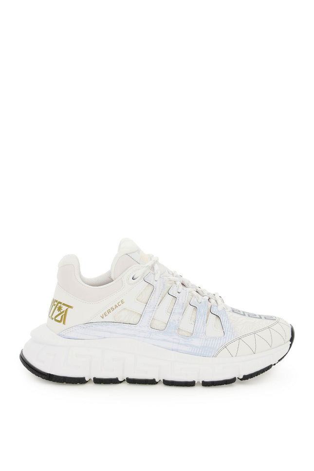 Versace trigreca sneakers - White