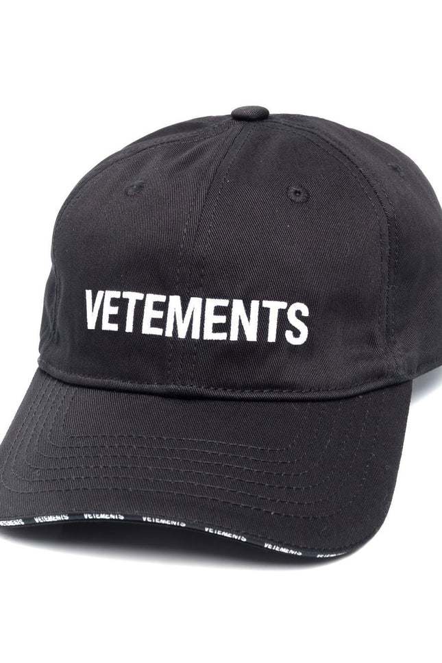 Vetements Hats Black