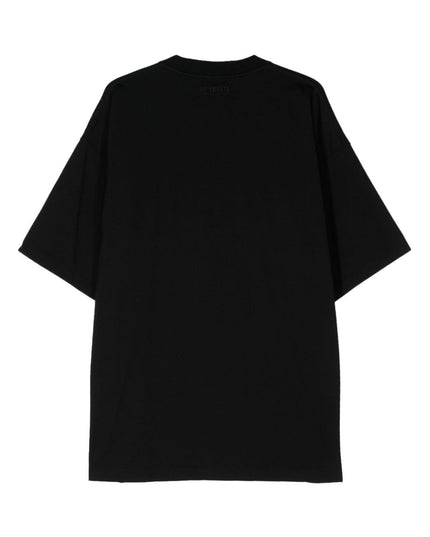 Vetements T-Shirts And Polos Black