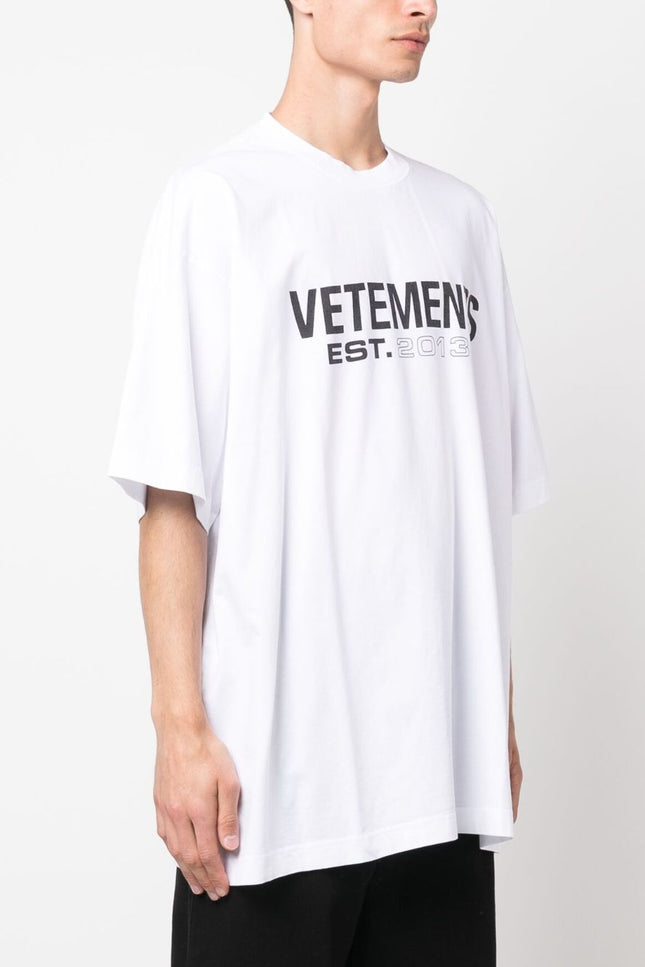 Vetements T-shirts and Polos White