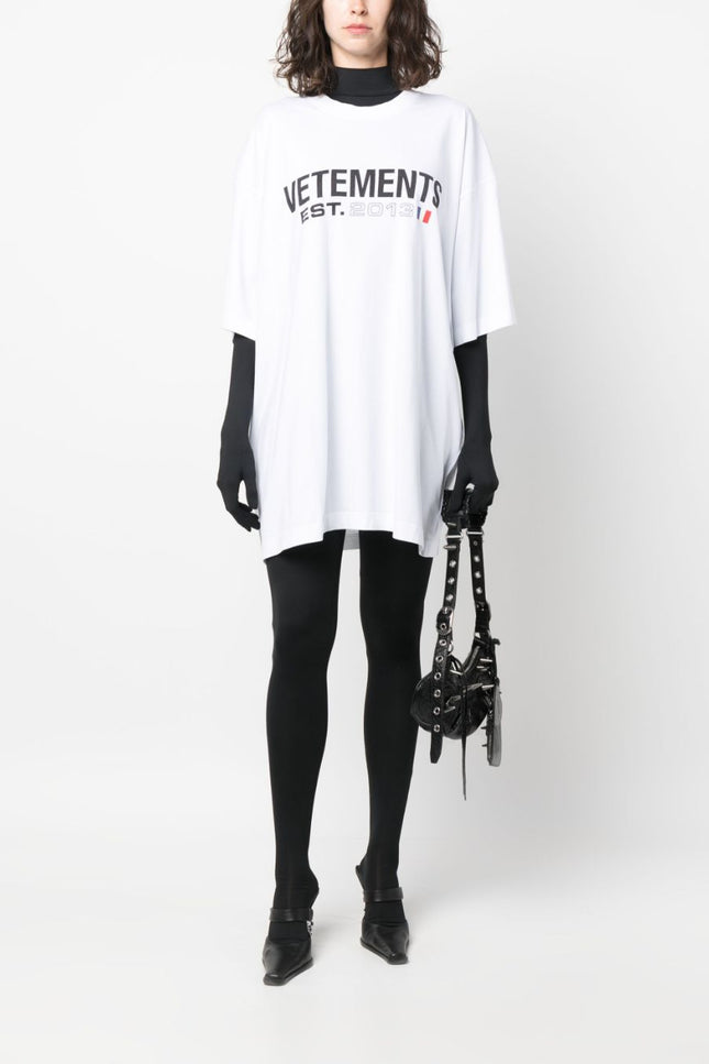 Vetements T-shirts and Polos White