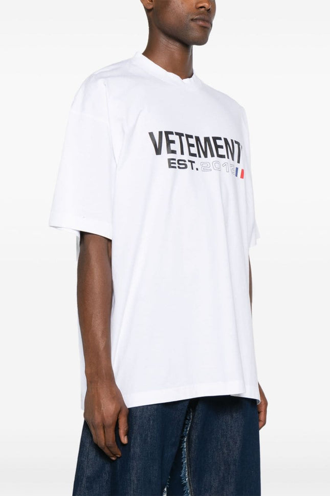 Vetements T-shirts and Polos White