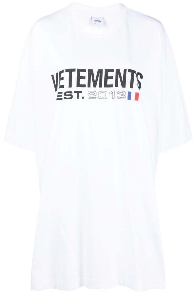 Vetements T-shirts and Polos White