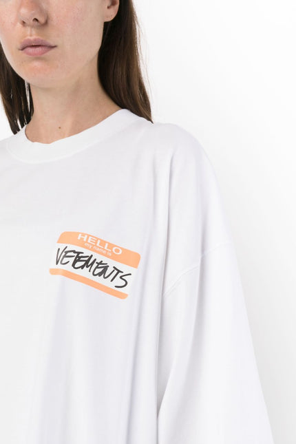 Vetements T-Shirts And Polos White