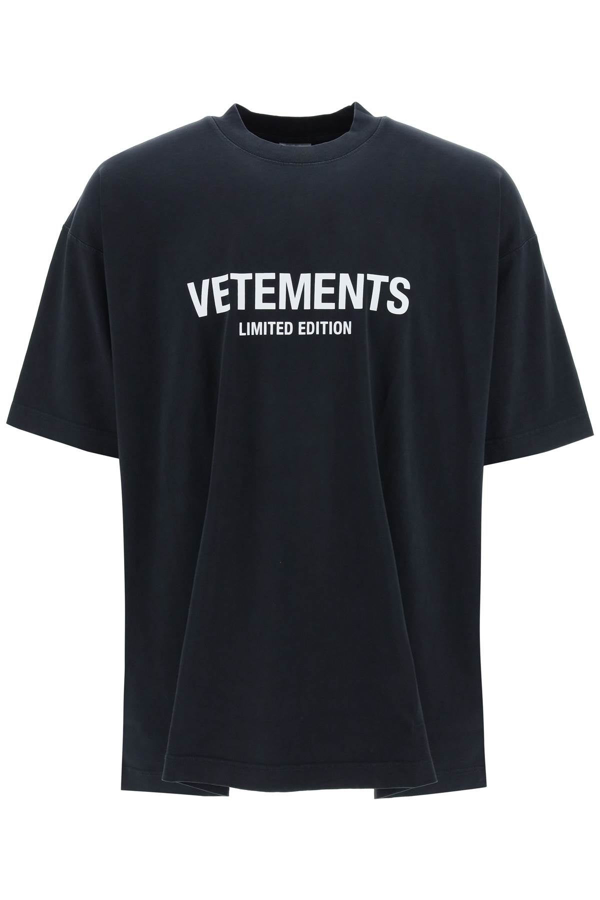 Vetements oversize t-shirt with logo