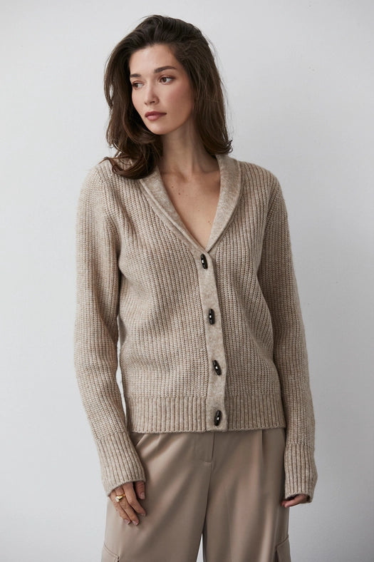 Vianna Shawl Neck Sweater Cardigan