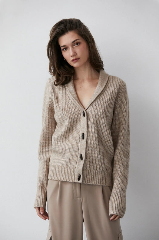 Vianna Shawl Neck Sweater Cardigan