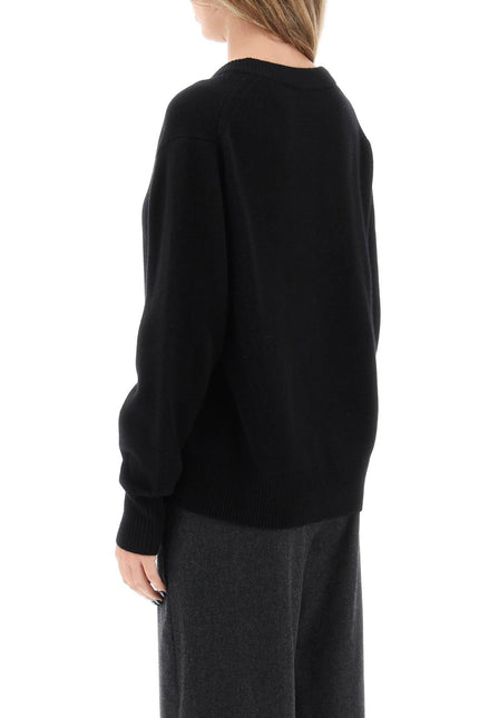 Guest In Residence The V Cashmere Sweater Black-GUEST IN RESIDENCE-Black-XS-Urbanheer