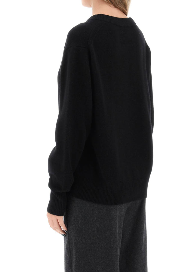 Guest In Residence The V Cashmere Sweater Black-GUEST IN RESIDENCE-Black-XS-Urbanheer