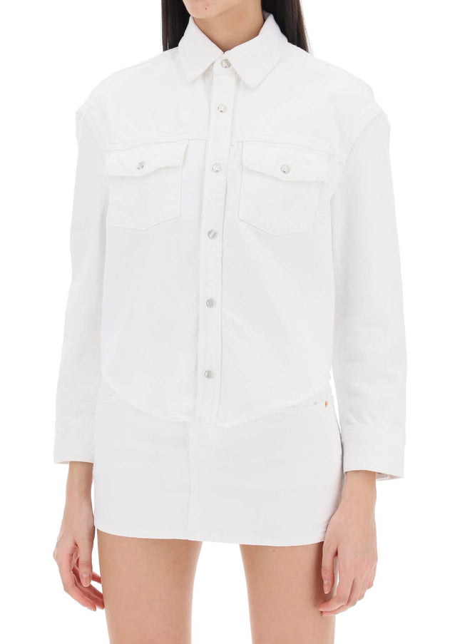 Wardrobe.Nyc boxy denim overshirt